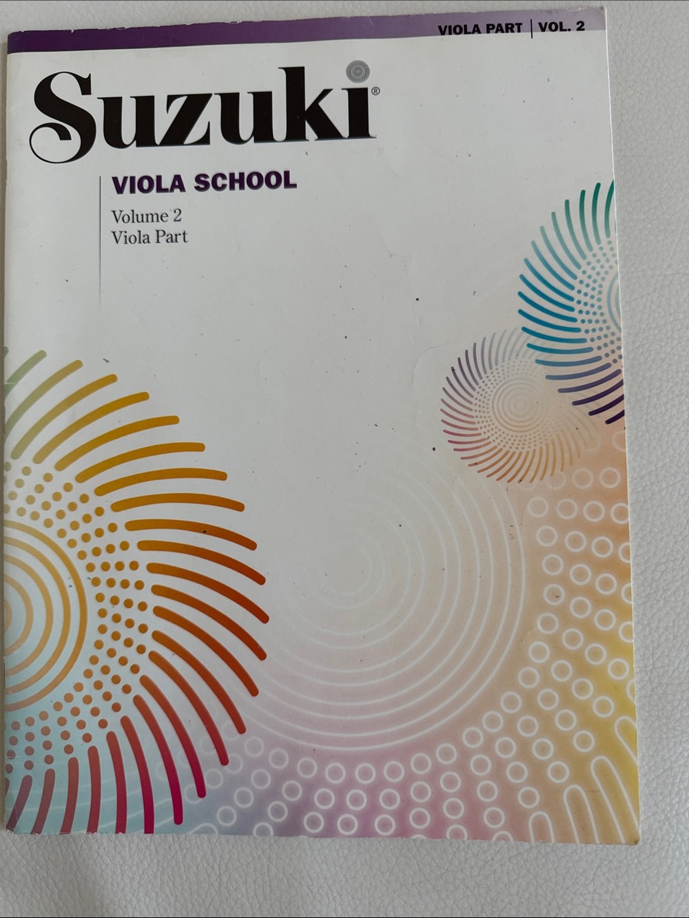 Pre-owned Suzuki Viola School Volume 2 Viola Part Vol 2